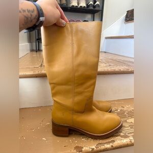 Frye & Co. Camryn Tall Pull On Banana Boots